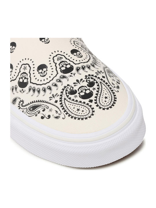 Bandana Classic Women's Canvas Slip-Ons Classic White/Black