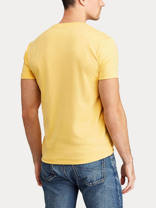 Ralph Lauren Herren T-Shirt Kurzarm Gelb