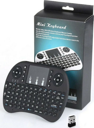 Kabellos Tastatur mit Touchpad Englisch US