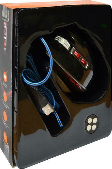 VS Lanhear 9D Gaming Ποντίκι 4000 DPI Μαύρο