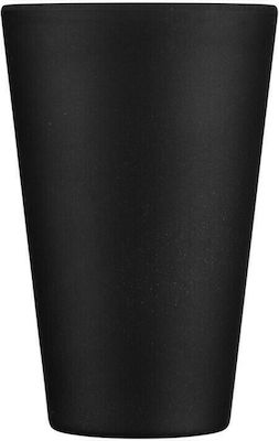 Ecoffee Cup Kerr & Napier Becher Bamboo mit Deckel Schwarz 400ml
