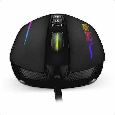 NOD Iron Fire RGB Gaming Mouse Black