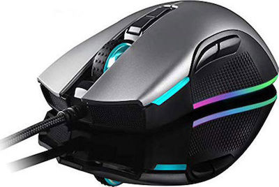 Motospeed V70 RGB Laser Gaming Ποντίκι 12000 DPI Γκρι