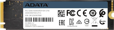 Adata Swordfish SSD 2TB M.2 NVMe PCI Express 3.0 ASWORDFISH-2T-C