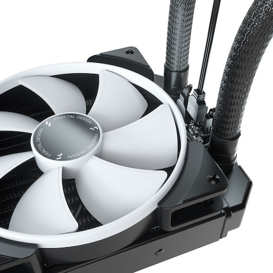 Fractal Design Celsius+ S28 Prisma Water Cooling System AIO CPU with 2 140mm Fans and ARGB Lighting