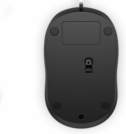 HP 1000 Ενσύρματο Ποντίκι Μαύρο