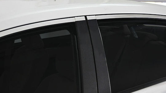 S-dizayn Trim Παραθύρων για Toyota Corolla 4D 2014 Χρώμιο 4τμχ /SD