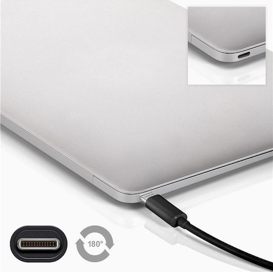 Goobay USB 3.0 Cable USB-C Male - USB-A Black 0.15m