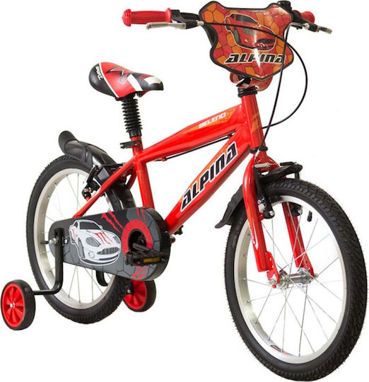 Alpina Beleno 18" Kids Bicycle BMX Red