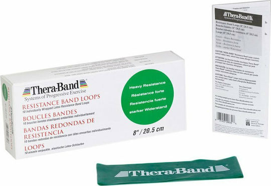 Thera-Band Mini Widerstandsbänder Schleife Schwer Grün 0.205m