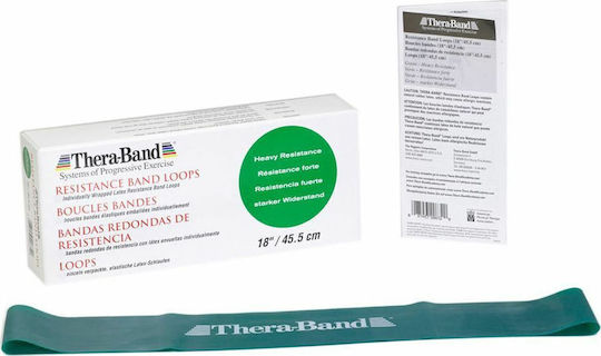 Thera-Band Mini Resistance Band Loop Hard Green 0.455m
