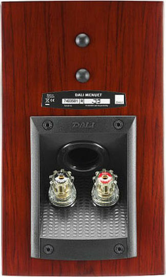 Dali Menuet Ζεύγος Ηχείων Hi-Fi Βιβλιοθήκης 100W 2 Δρόμων Π15xΒ23xΥ25εκ. Rosso