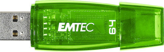 Emtec Color Mix 64ГБ USB 2.0 Стик Зелен