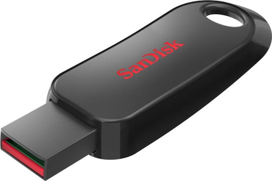 Sandisk Cruzer Snap 128GB USB 2.0 Stick Γκρι