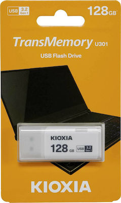 Kioxia TransMemory U301 128GB USB 3.2 Stick White