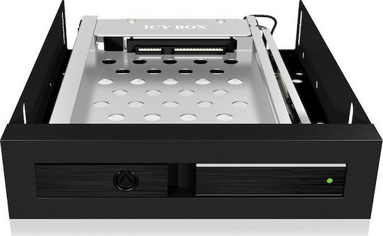 Icy Box 2.5-Inch Mobile Rack For 1x3.5-Inch SATA HDD/SSD Μαύρο IB-2217STS