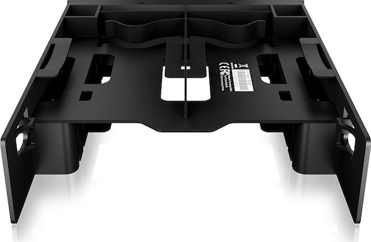 Icy Box Mounting Frame for 2x 2.5Inch+1x 3.5Inch HDD/SSDs in 1x 5.25Inch bay Black (60082)