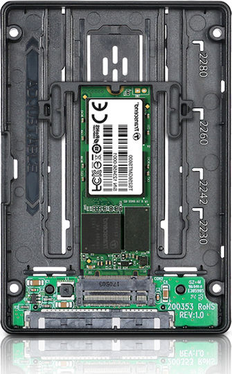 Icy Dock EZConvert ICY Dock M.2 SATA SSD auf 2,5" Sata SSD Festplatten Rack ICY Dock M.2 SATA SSD auf 2,5" Sata SSD Schwarz (MB703M2P-B)