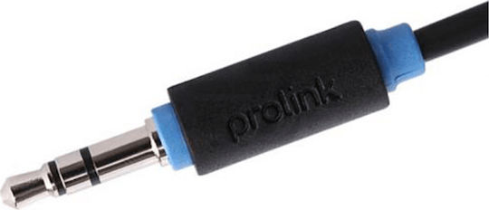 Prolink Καλώδιο Ήχου 3.5mm male - 3.5mm female Μαύρο 3m PB106-0300