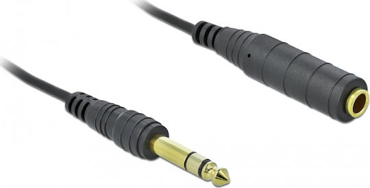 DeLock Cable 6.3mm male - 6.3mm female 2m (99972)