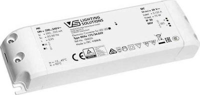 LED Stromversorgung IP20 Leistung 75W mit Ausgangsspannung 24V Cubalux