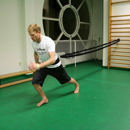 inSPORTline Byfaster RS1100 Resistance Band Gymtube Moderate Black 1.6m
