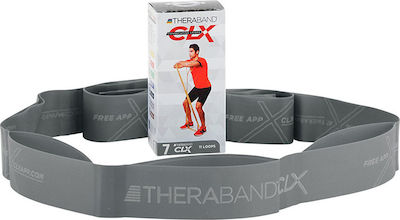 Thera-Band CLX Loop Resistance Band Very Hard Silver