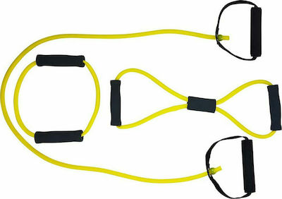 Tunturi Gymtube Resistance Bands with Handles Set 3pcs Yellow