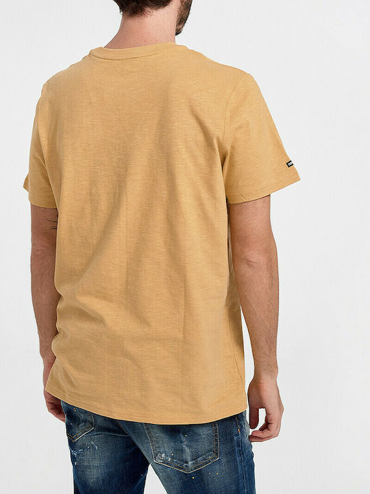 Superdry Men's Short Sleeve T-shirt Yellow