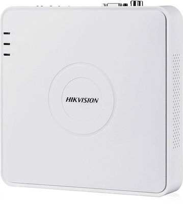 Hikvision Καταγραφικό HVR 4 Καναλιών με Ανάλυση Full HD+ DS-7104HQHI-K1(S)