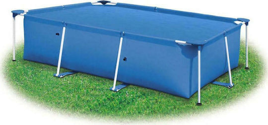 vidaXL Solar Rectangular Pool Cover Rectangular Blue Pool Cover 732x366 cm made of Polyethylene 732x366cm 1pcs