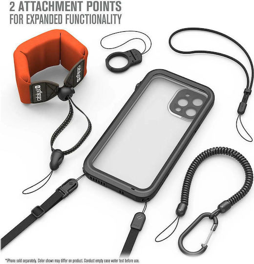Catalyst Total Protection 360 Full Cover Πλαστικό 2mm Αδιάβροχο Μαύρο (iPhone 12)