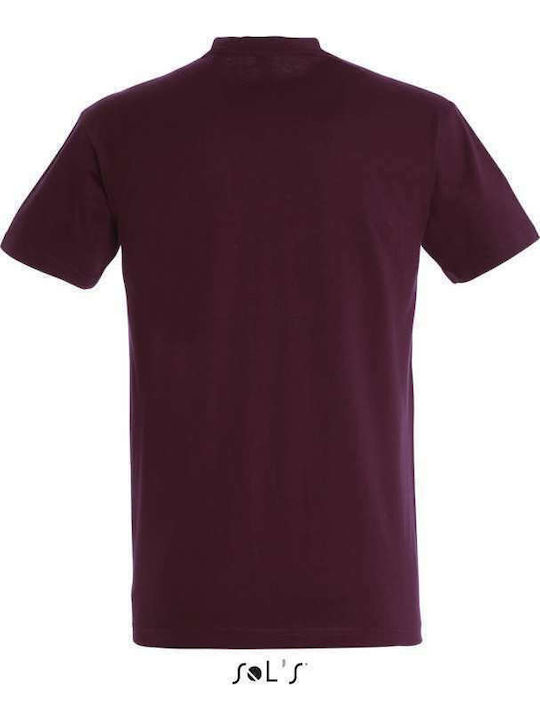 Sol's Ανδρικό Διαφημιστικό T-shirt Κοντομάνικο σε Χρώμα