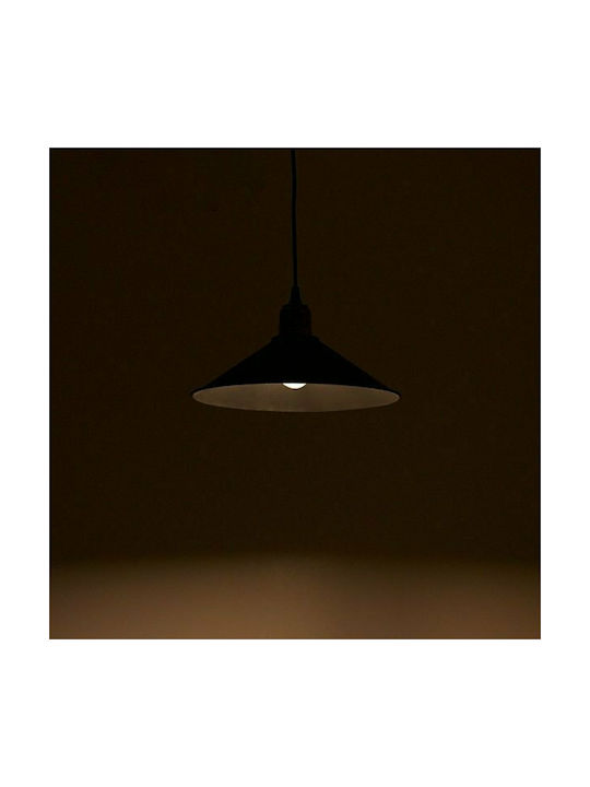 Pakketo PWL-0964 Hängende Deckenleuchte Einfaches Licht für Fassung E27 Schwarz