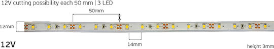 VK Lighting Wasserdicht LED-Streifen 12V Lila Licht 5m Typ SMD3528