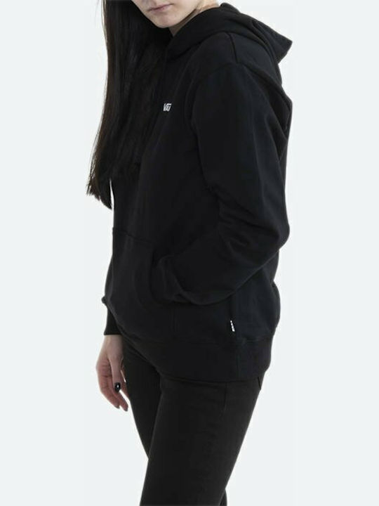 Flying V Women's Sweatshirt Hooded Black