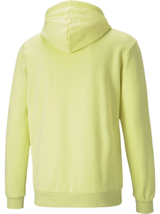 Puma Essentials Men's Sweatshirt with Hood & Pockets Yellow