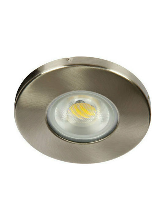 VK Lighting Waterproof Outdoor Ceiling Spot GU5.3 MR16 in Gold Color 64173-033121