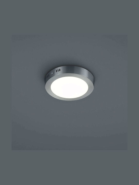 Trio Lighting Cento Round Outdoor LED Panel 11W with Warm White Light Diameter 17cm