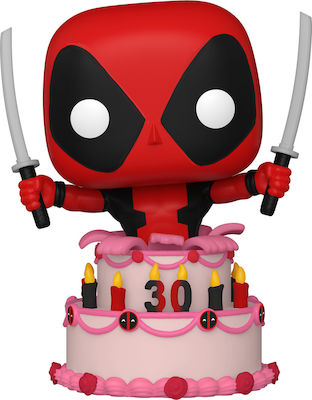 Funko Pop! Bobble-Head Marvel: Deadpool - Deadpool in Cake (30th Anniversary) 775