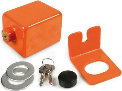 Lampa Truck Additional Lock Lock for Spare Wheel with Cyclops Key made of Steel