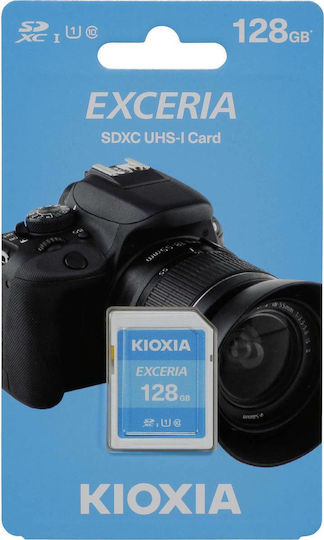 Kioxia Exceria SDXC 128GB U1 UHS-I 100MB/s