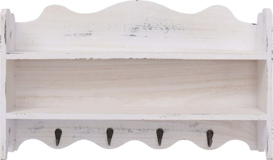 Shelf Wall 50x10x30cm White Shelf Wall 50x10x30cm White