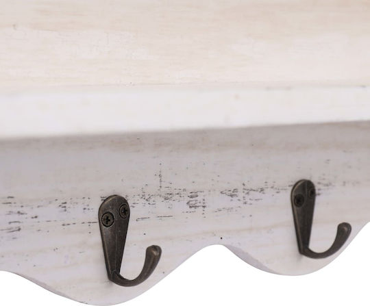 Raft Alb 50x10x30 cm