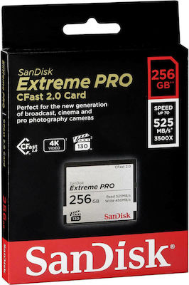 Sandisk Extreme Pro CFast 256GB