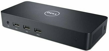 Dell Triple Video D3100 USB-A Docking Station με HDMI 4K Ethernet και συνδεση 3 Οθονών Μαύρο