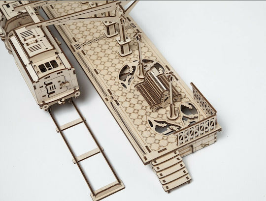 Ugears Παιχνίδι Κατασκευών Ξύλινo Rail Crossing για Παιδιά 8+ Ετών