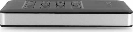 Verbatim Store 'n' Go Secure with Keypad Access USB 3.1 External 2.5" HDD 2TB Black
