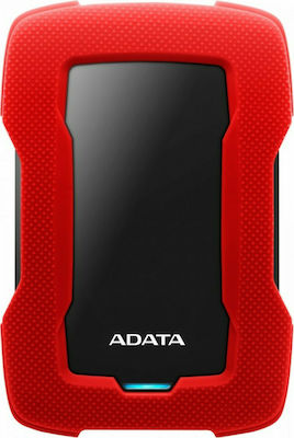 Adata HD330 USB 3.1 Extern HDD 1TB 2.5" Roșu