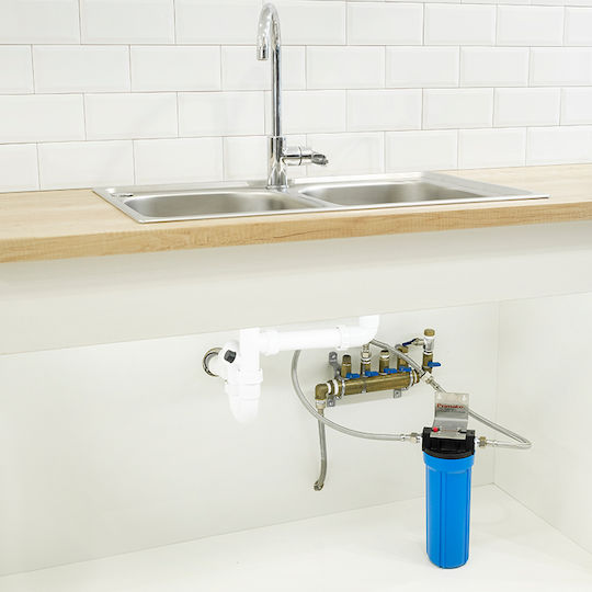 Primato Water Filtration System Single Under Sink Micron ½" with Replacement Filter Primato Ultra CTO 5 μm
